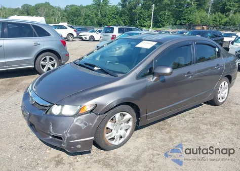 2011 Honda Civic Lx из США, поврежденный, VIN 2HGFA1F58BH505672